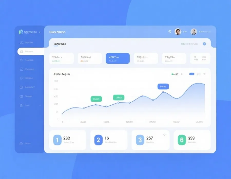 历史开奖数据看板示意图