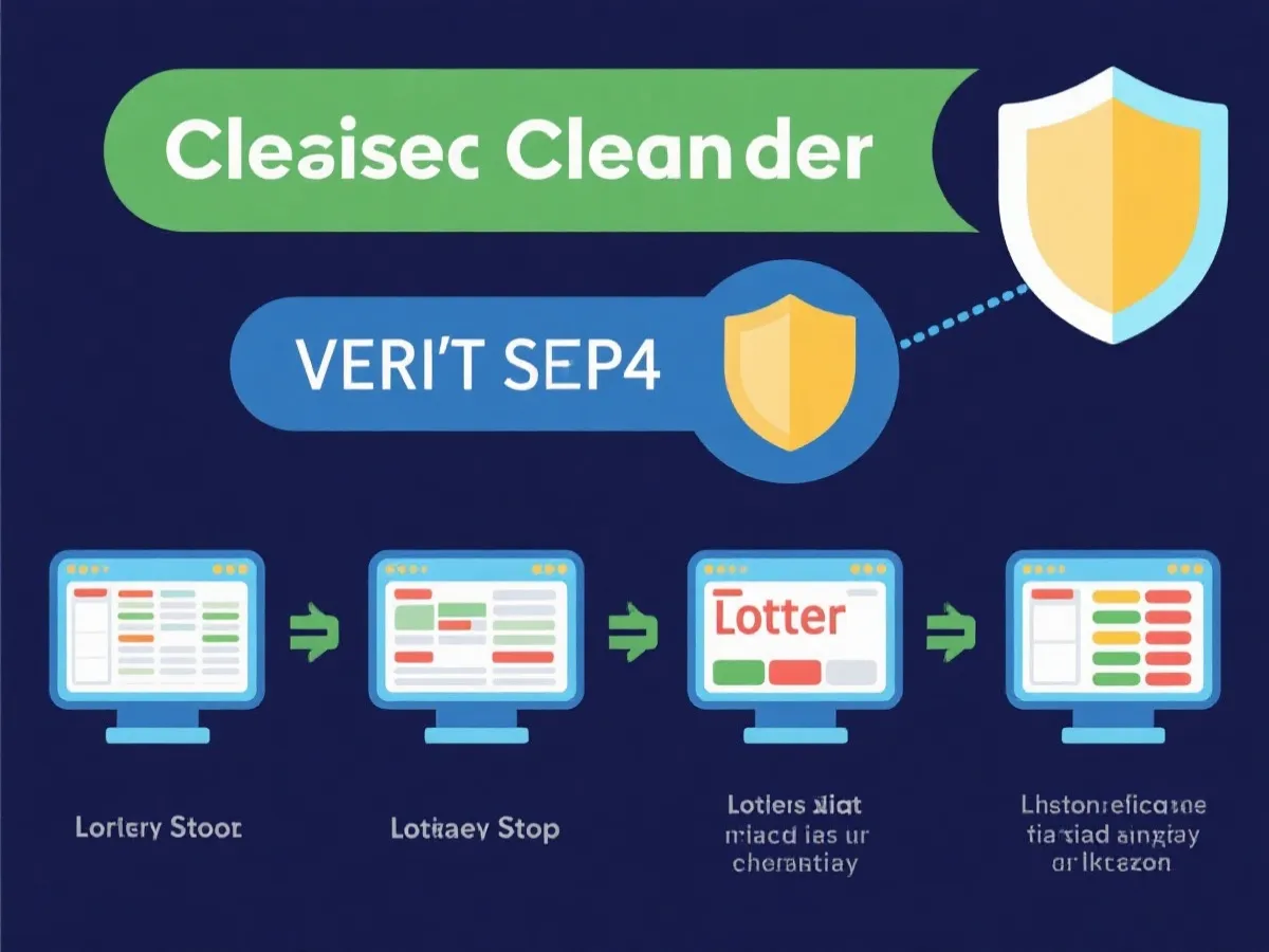 开奖结果验证流程示意图